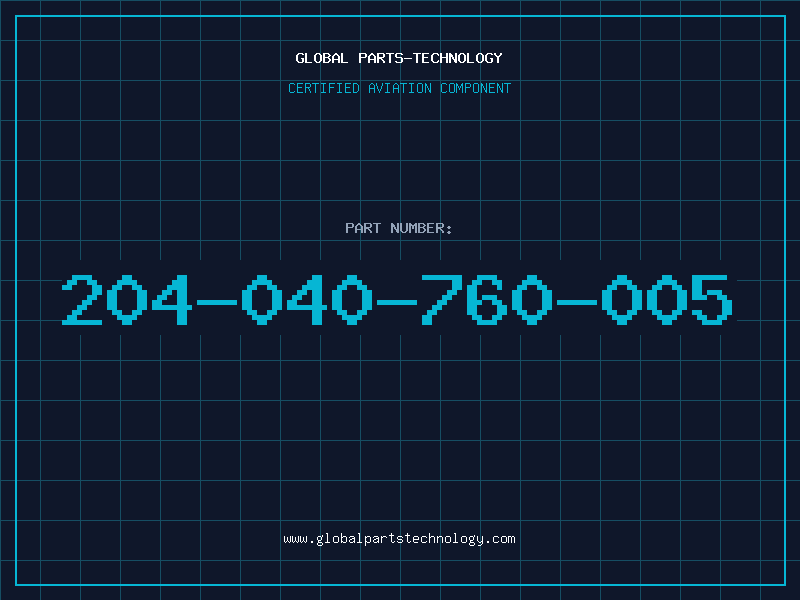 Aviation Part 204-040-760-005