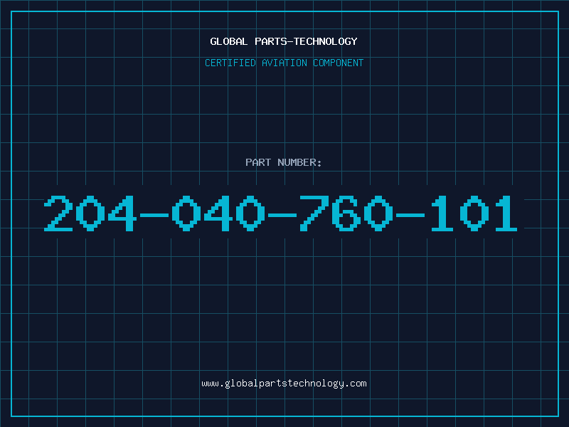 Aviation Part 204-040-760-101