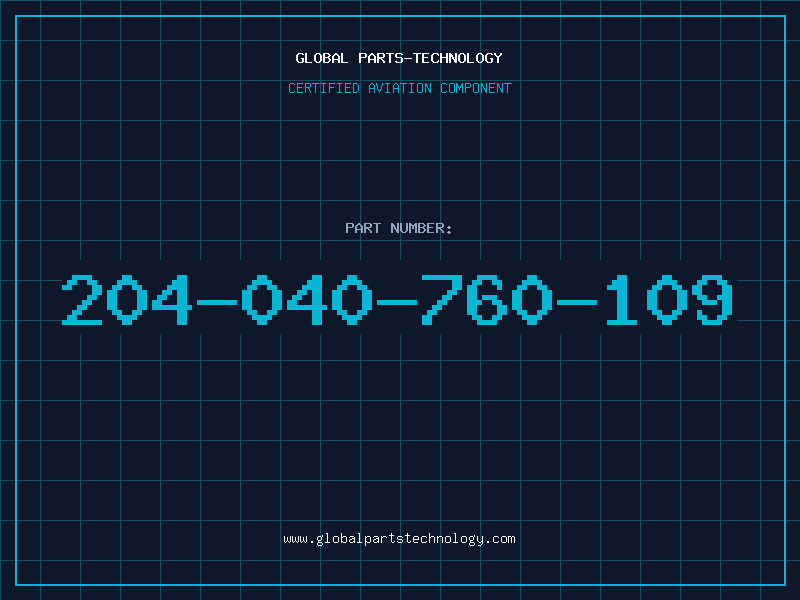 Aviation Part 204-040-760-109