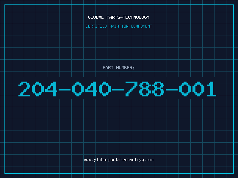 Aviation Part 204-040-788-001
