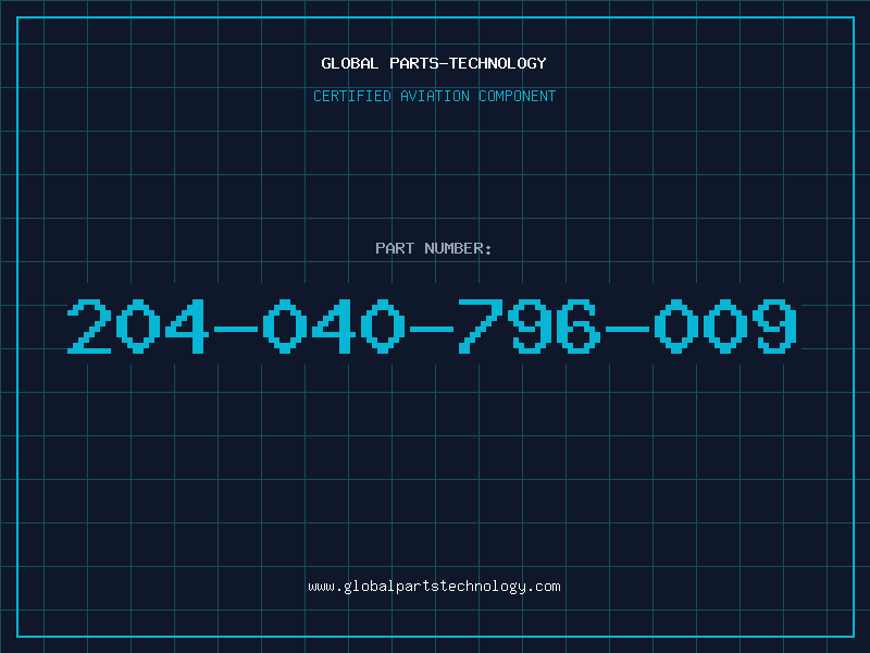 Aviation Part 204-040-796-009