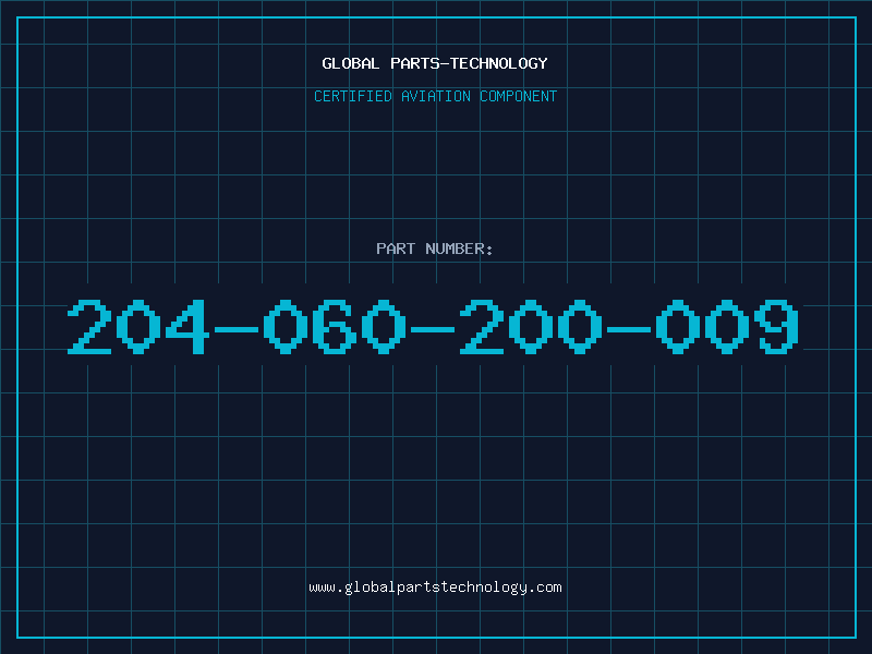 Aviation Part 204-060-200-009