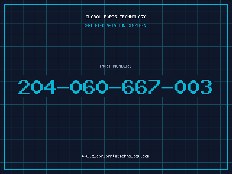 Aviation Part 204-060-667-003