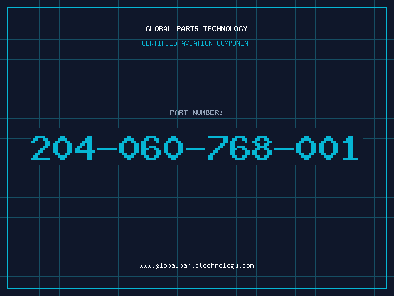 Aviation Part 204-060-768-001