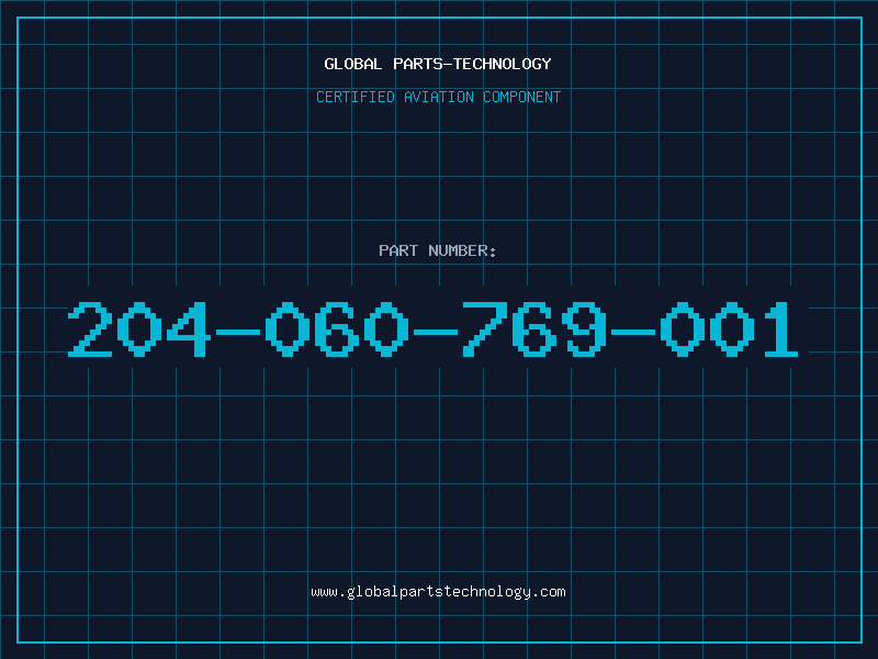 Aviation Part 204-060-769-001