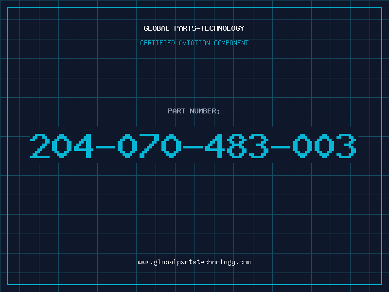 Aviation Part 204-070-483-003