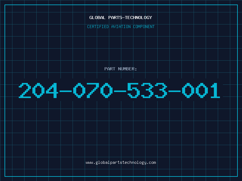 Aviation Part 204-070-533-001