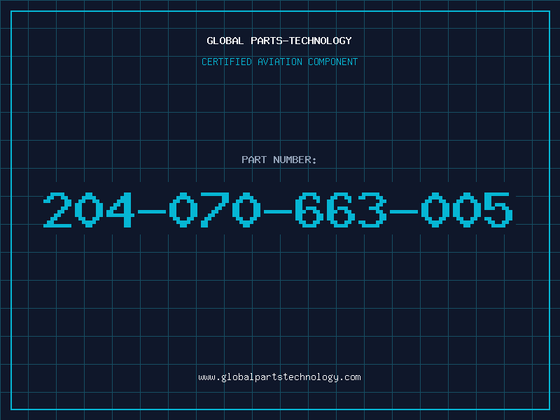 Aviation Part 204-070-663-005