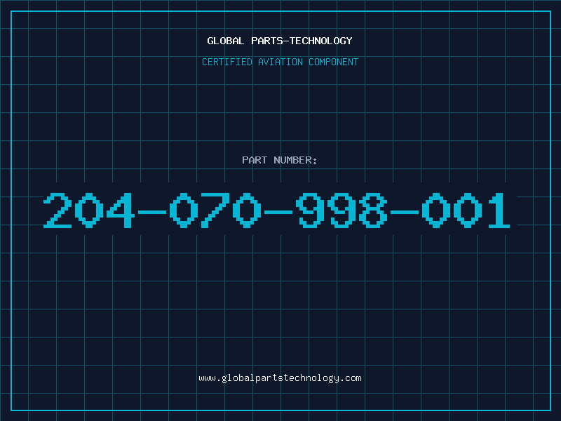 Aviation Part 204-070-998-001