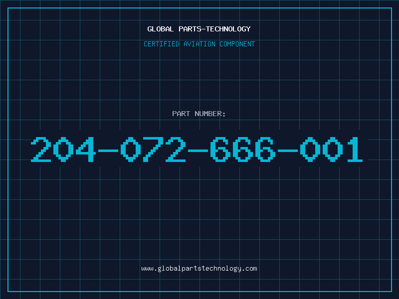 Aviation Part 204-072-666-001
