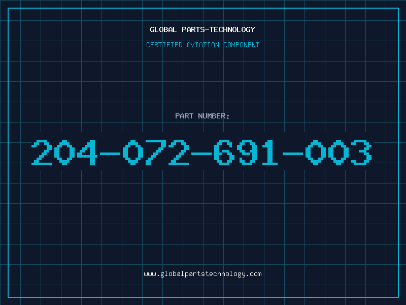 Aviation Part 204-072-691-003