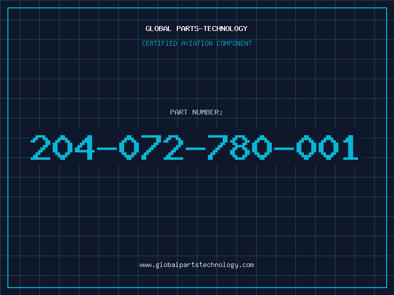 Aviation Part 204-072-780-001