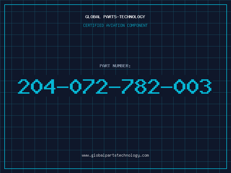 Aviation Part 204-072-782-003