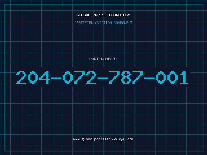 Aviation Part 204-072-787-001