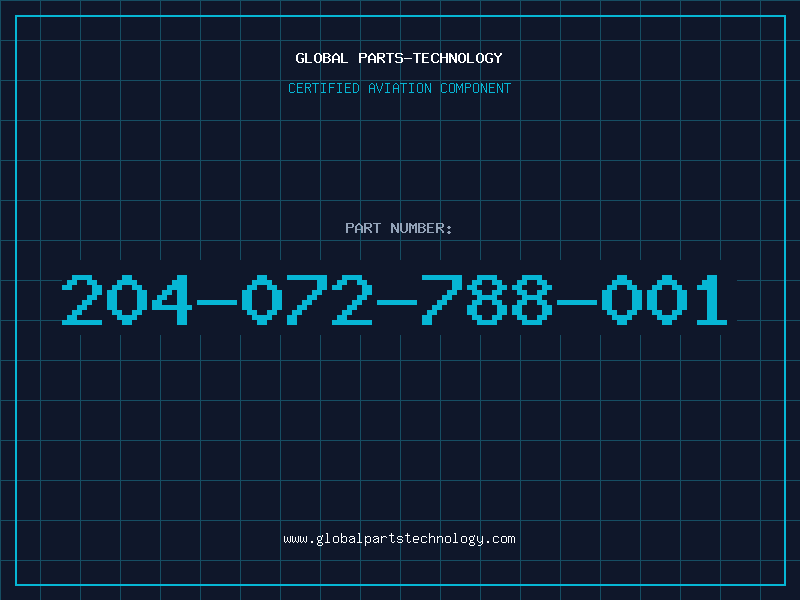 Aviation Part 204-072-788-001