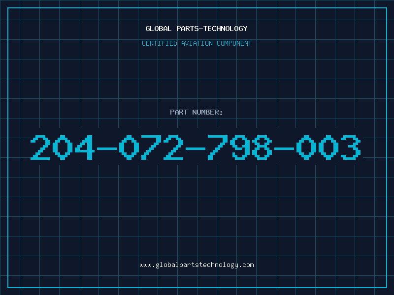 Aviation Part 204-072-798-003