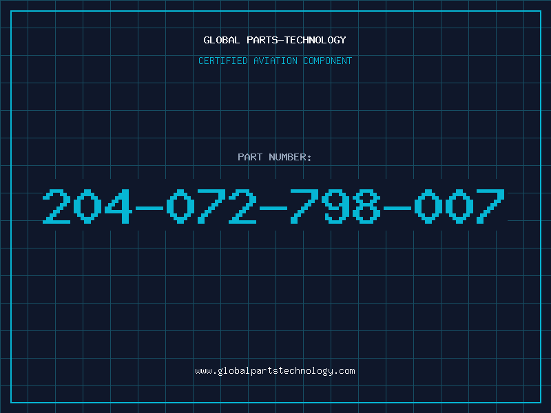 Aviation Part 204-072-798-007