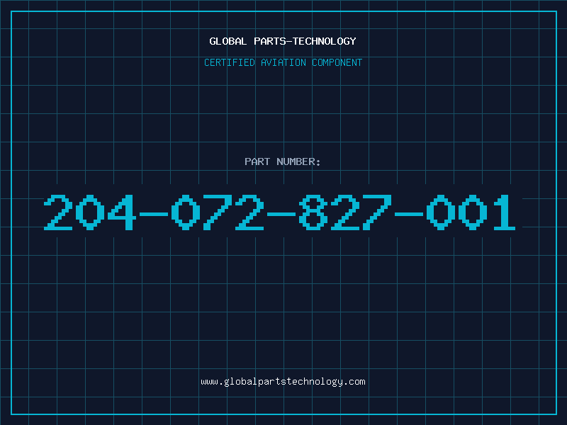 Aviation Part 204-072-827-001