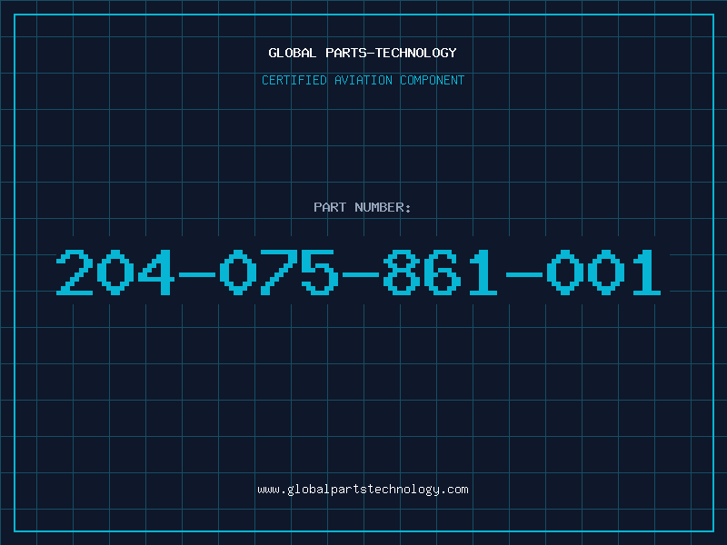Aviation Part 204-075-861-001