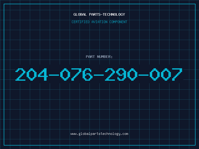 Aviation Part 204-076-290-007