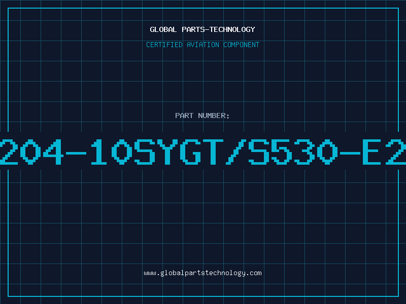 Aviation Part 204-10SYGT/S530-E2