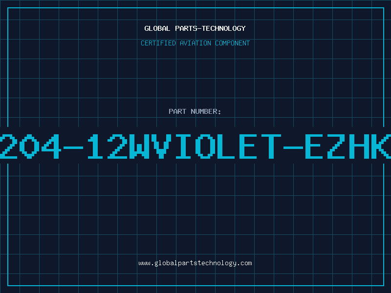 Aviation Part 204-12WVIOLET-EZHK