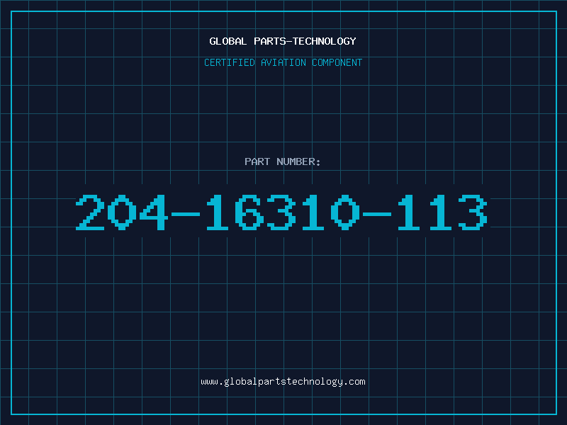 Aviation Part 204-16310-113