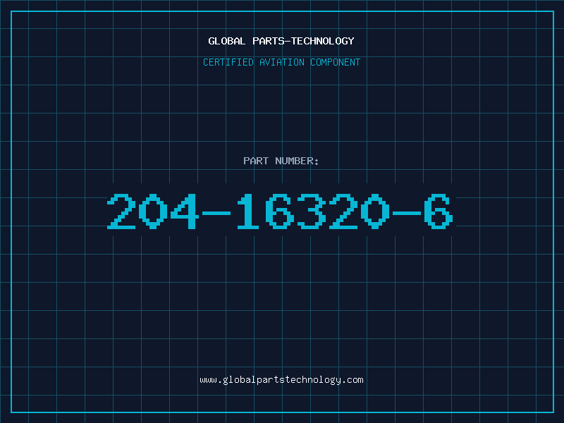 Aviation Part 204-16320-6