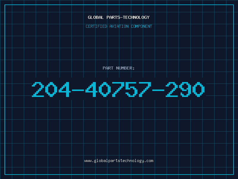 Aviation Part 204-40757-290