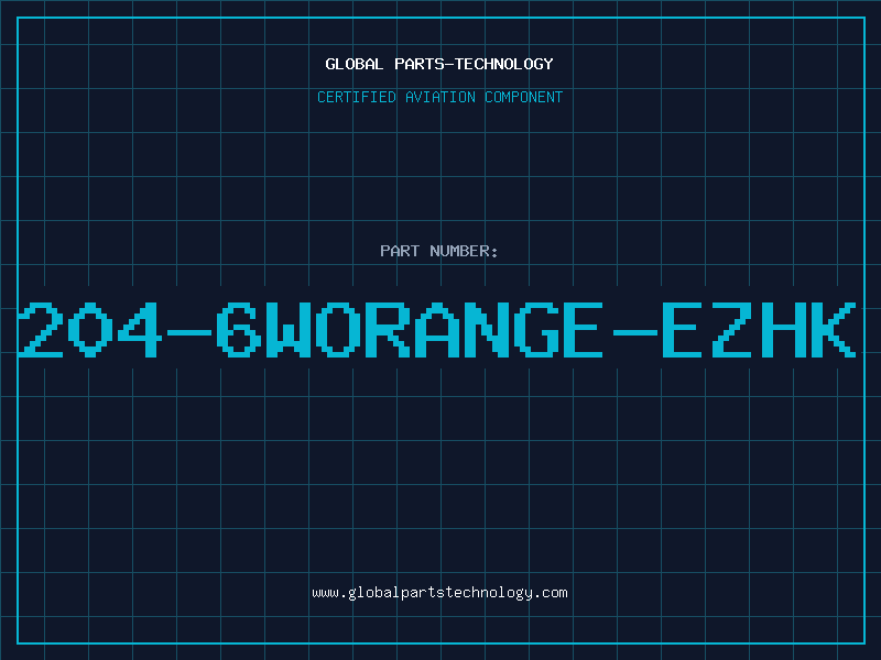 Aviation Part 204-6WORANGE-EZHK