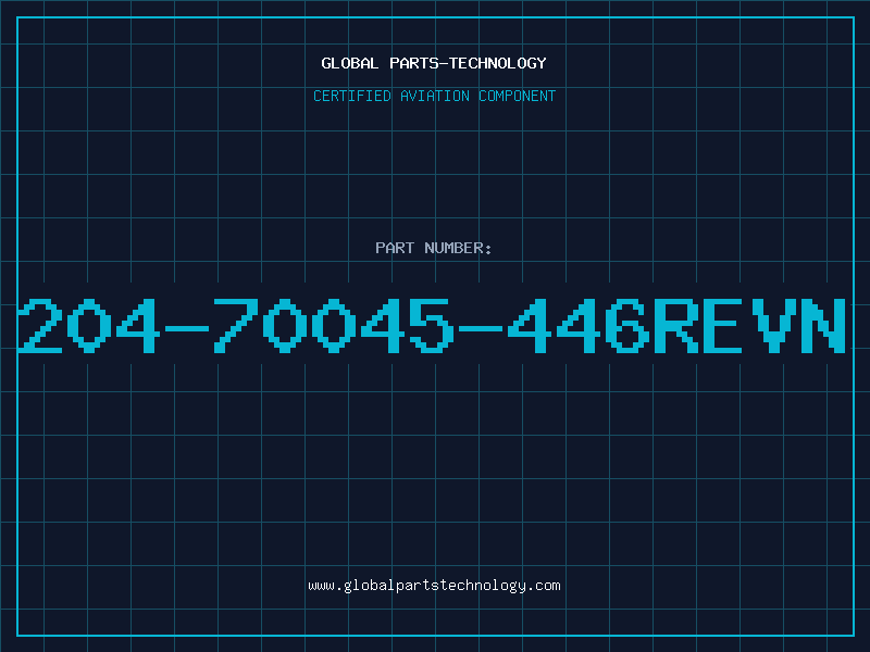 Aviation Part 204-70045-446REVN