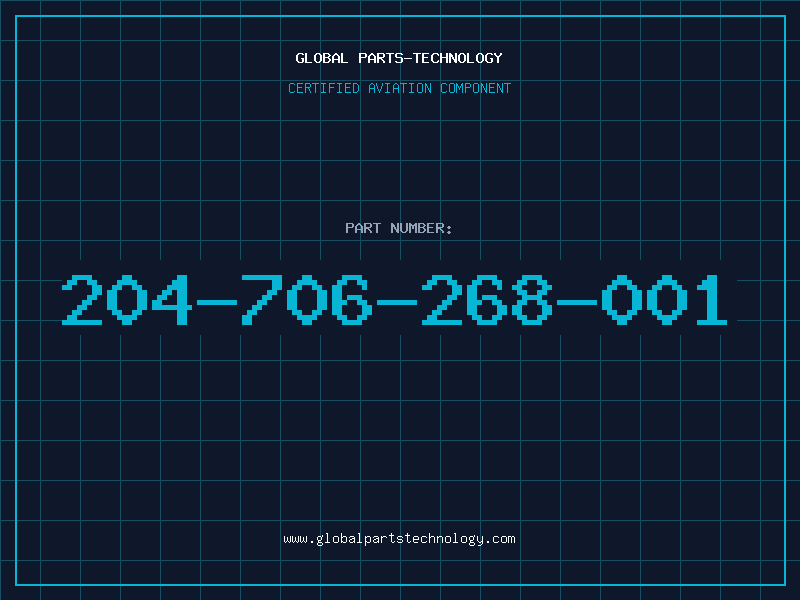 Aviation Part 204-706-268-001