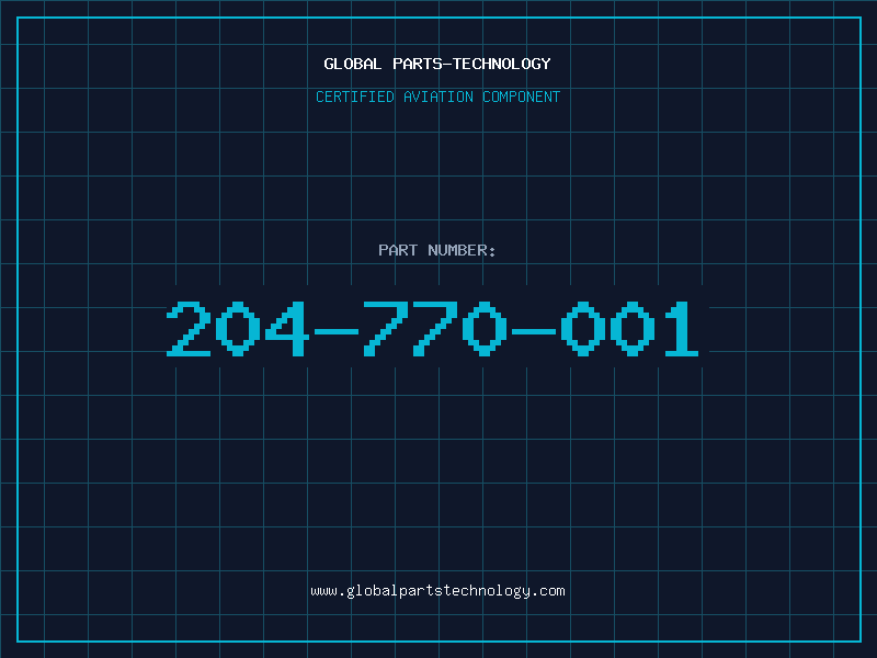 Aviation Part 204-770-001