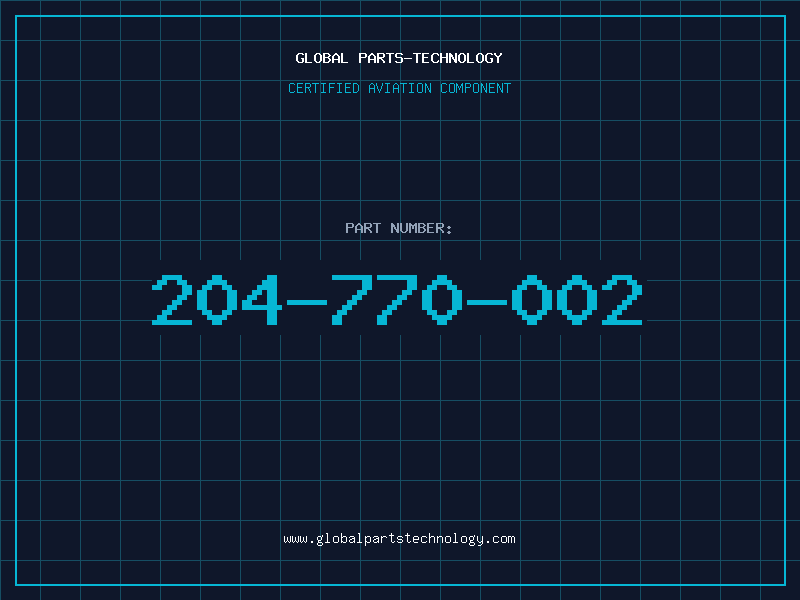 Aviation Part 204-770-002