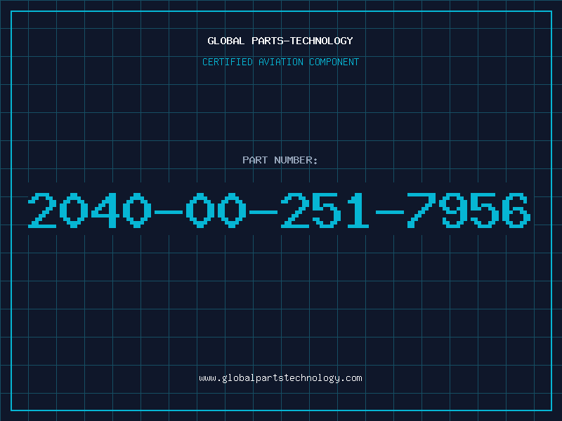 Aviation Part 2040-00-251-7956