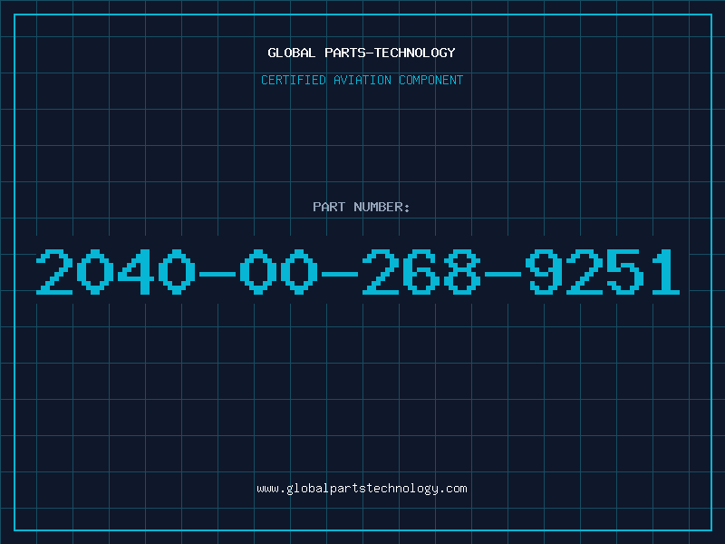 Aviation Part 2040-00-268-9251