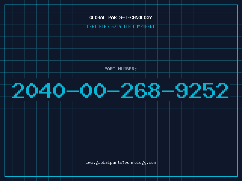 Aviation Part 2040-00-268-9252