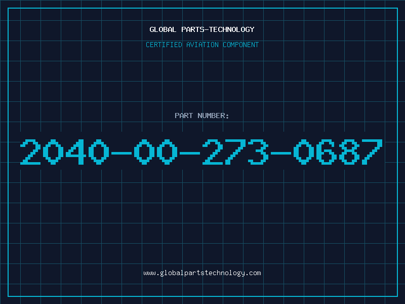 Aviation Part 2040-00-273-0687