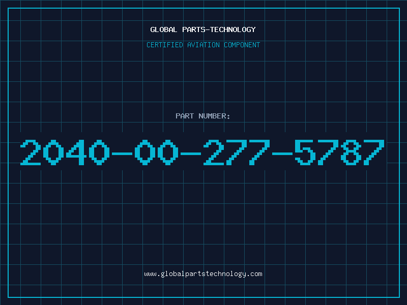 Aviation Part 2040-00-277-5787