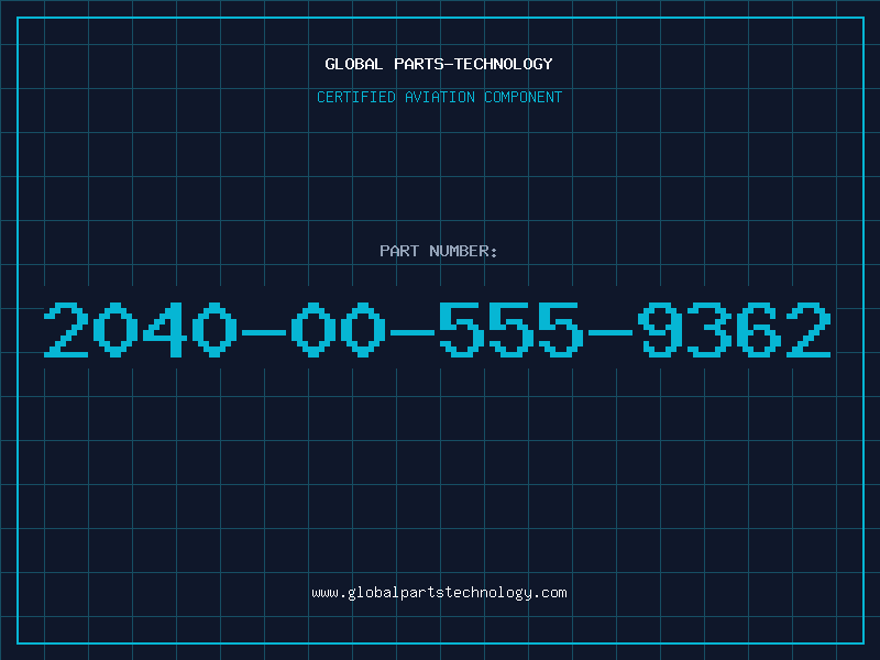 Aviation Part 2040-00-555-9362