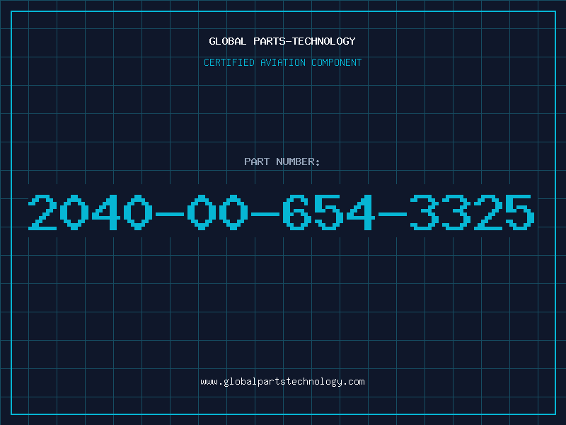 Aviation Part 2040-00-654-3325