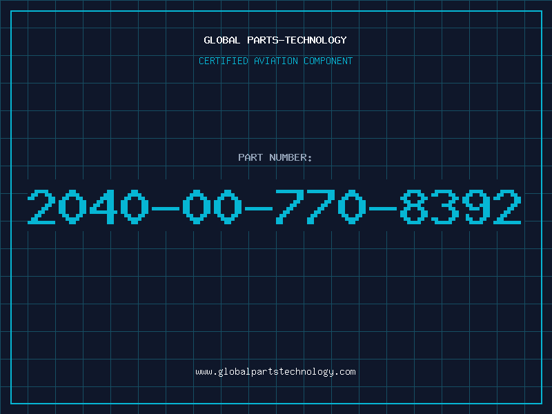 Aviation Part 2040-00-770-8392