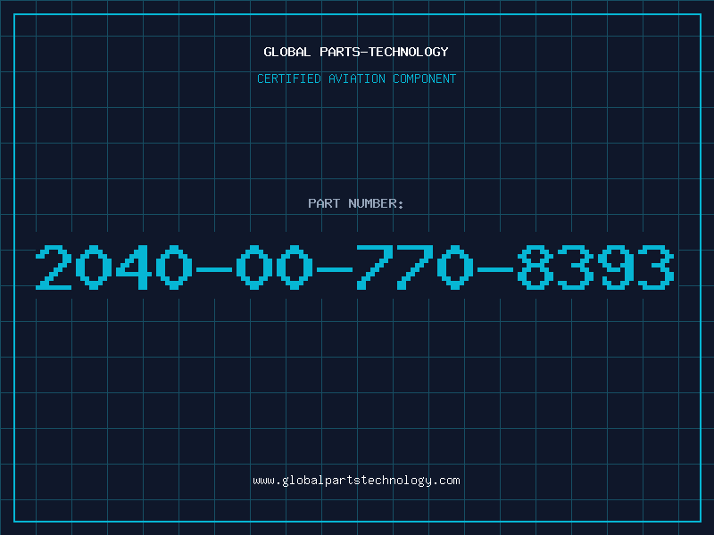 Aviation Part 2040-00-770-8393