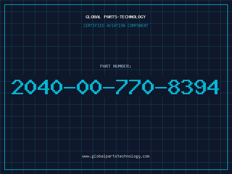 Aviation Part 2040-00-770-8394