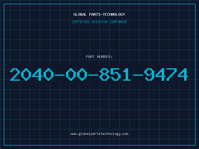 Aviation Part 2040-00-851-9474