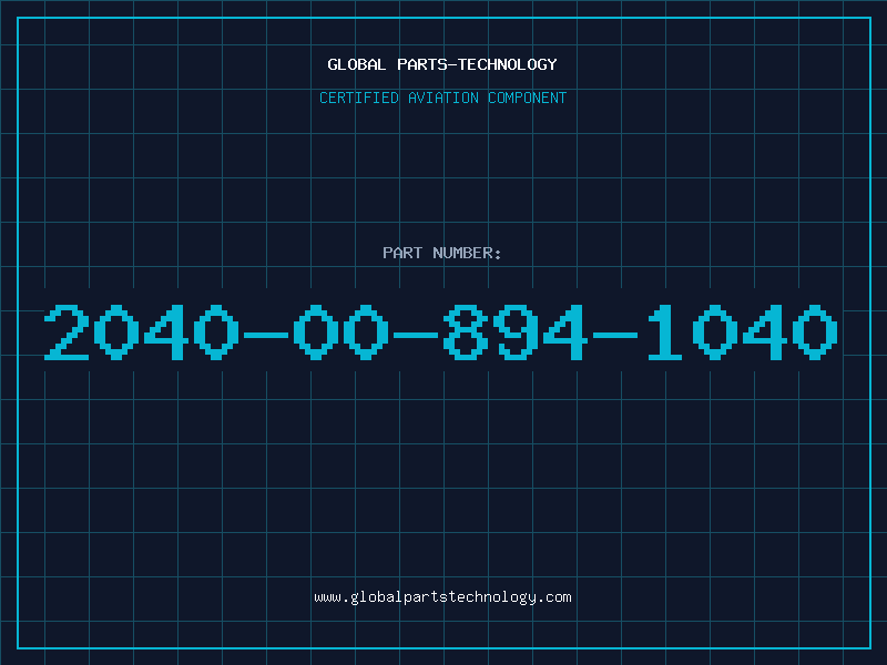 Aviation Part 2040-00-894-1040