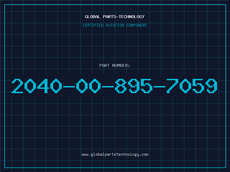 Aviation Part 2040-00-895-7059