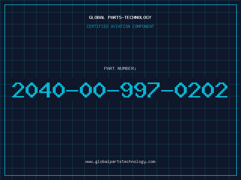 Aviation Part 2040-00-997-0202
