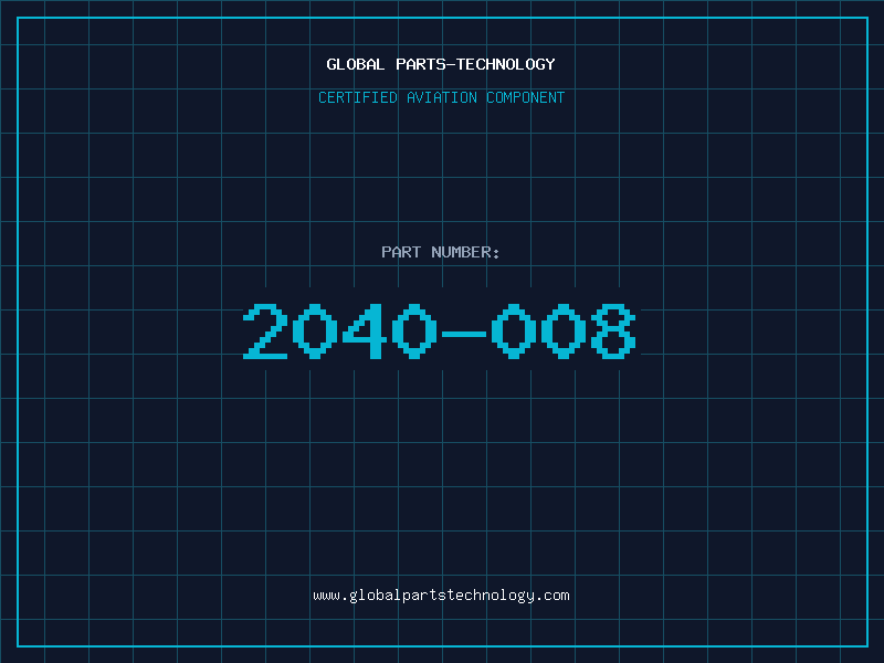 Aviation Part 2040-008