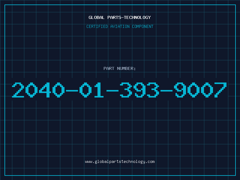 Aviation Part 2040-01-393-9007